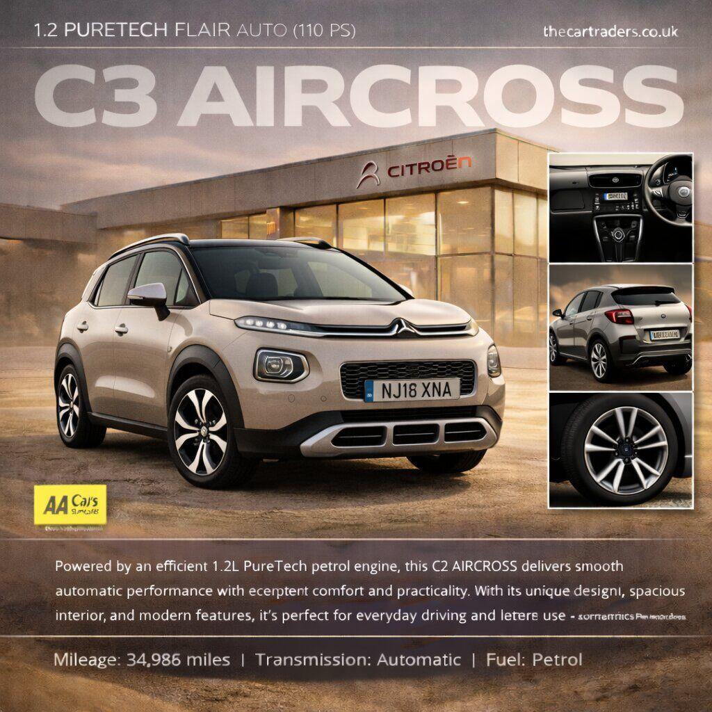 1.2 PureTech Flair SUV 5dr Petrol EAT6 Euro 6 (s/s) (110 ps)